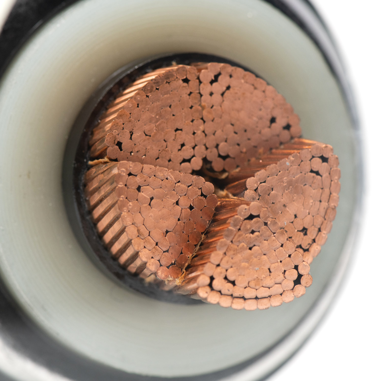 High Voltage XLPE insulated Corrugated Aluminum Sheath PVC Sheath Power Cable